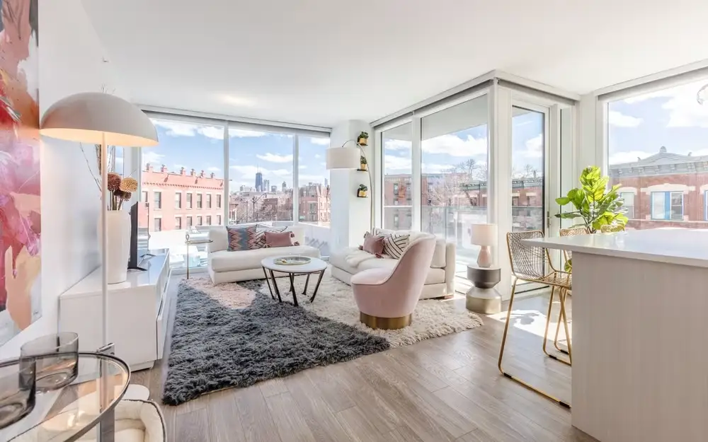 Lincoln Park Chicago, Luxury Apartment with city view